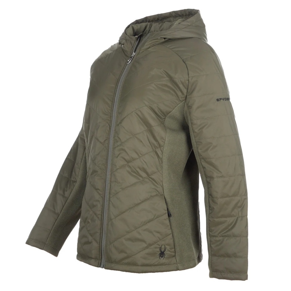 Spyder Tea Leaf Full Zip Hybrid Jacket with Hood